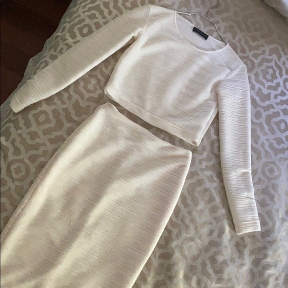 Storm & Marie 2-piece Midi dress white/cream Small - Picture 2 of 6